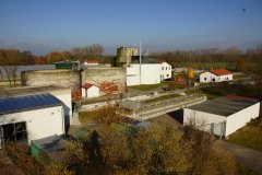 Kläranlage im Herbst Kläranlage im Herbst